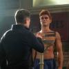 Riverdale -- "Chapter Fifty-Three: Jawbreaker" -- Image Number: RVD318b_0079.jpg -- Pictured: KJ Apa as Archie -- Photo: Katie Yu/The CW -- ÃÂ© 2019 The CW Network, LLC. All rights reserved.