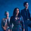 Riverdale -- "Chapter Fifty-Seven: Apocalypto" -- Image Number: RVD322a_0278.jpg -- Pictured (L-R): Lili Reinhart as Betty, Camila Mendes as Veronica and Cole Sprouse as Jughead -- Photo: Dean Buscher/The CW -- ÃÂ© 2019 The CW Network, LLC. All rights reserved.