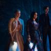 Riverdale -- "Chapter Fifty-Seven: Apocalypto" -- Image Number: RVD322a_0293.jpg -- Pictured (L-R): Lili Reinhart as Betty, Camila Mendes as Veronica and Cole Sprouse as Jughead -- Photo: Dean Buscher/The CW -- ÃÂ© 2019 The CW Network, LLC. All rights reserved.
