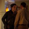 Riverdale -- "Chapter Fifty-Nine: Fast Times at Riverdale High" -- Image Number: RVD402a_0322.jpg -- Pictured (L-R): Cole Sprouse as Jughead and Skeet Ulrich as FP Jones -- Photo: Colin Bentley/The CW -- © 2019 The CW Network, LLC. All Rights Reserved.