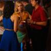 Riverdale -- "Chapter Fifty-Nine: Fast Times at Riverdale High" -- Image Number: RVD402a_0053.jpg -- Pictured (L-R): Camila Mendes as Veronica, Lili Reinhart as Betty and Cole Sprouse as Jughead -- Photo: Colin Bentley/The CW -- © 2019 The CW Network, LLC. All Rights Reserved.