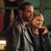 Riverdale -- "Chapter Sixty-Four: The Ice Storm" -- Image Number: RVD407b_0319.jpg -- Pictured (L-R): Skeet Ulrich as FP Jones and Madchen Amick as Alice Cooper -- Photo: Dean Buscher/The CW-- © 2019 The CW Network, LLC All Rights Reserved.