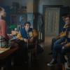 Riverdale -- "Chapter Sixty-Seven: Varsity Blues" -- Image Number: RVD410a_0471.jpg -- Pictured (L-R): Lili Reinhart as Betty, Charles Melton as Reggie, Eli Goree as Munroe and KJ Apa as Archie -- Photo: Jack Rowand/The CW-- © 2020 The CW Network, LLC All Rights Reserved.