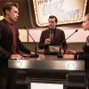 Riverdale -- "Chapter Sixty-Eight: Quiz Show" -- Image Number: RVD411a_0131.jpg -- Pictured (L-R): Sean Depner as Bret and Lili Reinhart as Betty -- Photo: Cate Cameron/The CW-- © 2020 The CW Network, LLC All Rights Reserved.