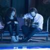 Jen Tullock as Eraser Girl and Peter Cambor as Milo in Roadies (season 1, episode 9). - Photo: Patrick Wymore/SHOWTIME - Photo ID: Roadies_109_3473