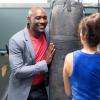 ROSEWOOD: Morris Chestnut as Dr. Beaumont Rosewood, Jr. and Jaina Lee Ortiz as Detective Annalise Villa in the "Pilot" series premiere episode of ROSEWOOD airing Wednesday, Sept. 23 (8:00-9:00 PM ET/PT) on FOX. ©2015 Fox Broadcasting Co. Cr: Rod Millington/FOX.