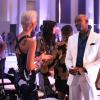 ROSEWOOD: L-R: Guest star Melinda Cohen, Morris Chestnut and Jaina Lee Ortiz in the "Fashionistas and Fasciitis" episode of ROSEWOOD airing Wednesday, Nov. 25 (8:00-9:00 PM ET/PT) on FOX. ©2015 Fox Broadcasting Co. Cr: Michael Yarish/FOX.
