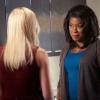 ROSEWOOD: Pictured L_R: Anna Konkle and Lorraine Toussaint in the "Forward Motion & Frat Li" episode of ROSEWOOD premiering Thursday, Sept. 22 (8:00-9:00 PM ET/PT) on FOX. ©2016 Fox Broadcasting Co. CR: Tyler Golden/FOX