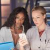 ROSEWOOD: Pictured L-R: Gabrielle Dennis and Anna Konkle in the "Eddie and the Empire State of Mind" episode of ROSEWOOD airing Thursday, Sept. (8:00-8:59 PM ET/PT) on FOX. ©2016 Broadcasting Co. CR: Tyler Golden/FOX