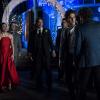 Roswell, New Mexico -- "Smells Like Teen Spirit" -- Image Number: ROS106a_0573b.jpg -- Pictured (L-R): Jeanine Mason as Liz, Michael Trevino as Kyle, Tyler Blackburn as Alex and Michael Vlamis as Michael -- Photo: John Golden Britt/The CW -- ÃÂ© 2019 The CW Network, LLC. All rights reserved