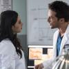 Roswell, New Mexico -- "Barely Breathing" -- Image Number: ROS108c_0031b.jpg -- Pictured (L-R): Jeanine Mason as Liz and Michael Trevino as Kyle -- Photo: Lewis Jacobs/The CW -- ÃÂ© 2019 The CW Network, LLC. All rights reserved