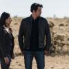 Roswell, New Mexico -- "Songs About Texas" -- Image Number: ROS109c_0069b.jpg -- Pictured (L-R): Jeanine Mason as Liz and Nathan Dean Parsons as Max -- Photo: John Golden Britt/The CW -- ÃÂ© 2019 The CW Network, LLC. All rights reserved