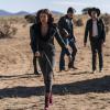 Roswell, New Mexico -- "Songs About Texas" -- Image Number: ROS109c_0259b.jpg -- Pictured (L-R): Heather Hemmens as Maria, Nathan Dean Parsons as Max and MIchael Vlamis as Michael -- Photo: John Golden Britt/The CW -- ÃÂ© 2019 The CW Network, LLC. All rights reserved