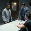 "Assault on Precinct 7" -- When Lee\'s sister Kim dangerously tips him off about the Quantou gang trafficking women into Los Angeles, Lee leaves Carter in the dark and takes matters into his own hands to gather inside information about the gang\'s plans to infiltrate the city, in RUSH HOUR Thursday, April 28 (10:00-11:00 PM, ET/PT) on the CBS Television Network. Pictured L-R: Justin Hires as Detective Carter, John Foo as Detective Lee, and Rich Ting as Zho Tu Photo: Robert Voets/Warner Bros. Entertainment Inc. ÃÂ©2015 WBEI. All rights reserved.