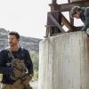 "Containment" -- Jason and the SEAL team are sent to intercept the sale of nuclear weapons, but the mission goes sideways when they must make the treacherous journey back to base with nukes that have unsecured fuel rods. Also, Ray is sidelined with a shoulder injury, and Jason and Alana are shocked by their kids\' reactions when the topic of their reunion is brought up, on SEAL TEAM, Wednesday, Jan. 10 (9:00-10:00 PM, ET/PT) on the CBS Television Network. Pictured L to R: David Boreanaz as Jason Hayes and Max Thieriot as Clay Spenser. Photo: Erik Voake/CBSÃÂ©2017 CBS Broadcasting, Inc. All Rights Reserved