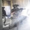 "The Upside Down" -- While on a mission to retrieve a downed top-secret drone, Jason and the SEAL Team disobey orders so they can save Clay, who is trapped beneath a room full of armed terrorists. Also, Clay and Stella\'s relationship takes a new turn, on SEAL TEAM, Wednesday, Jan. 17 (9:00-10:00 PM, ET/PT) on the CBS Television Network. Pictured left to right: AJ Buckley as Sonny Quinn and David Boreanaz as Jason Hayes. Photo: Ron P. Jaffe/CBS ÃÂ©2017 CBS Broadcasting, Inc. All Rights Reserved