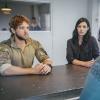 "Getaway Day" -- Jason and the SEAL Team must leave their families immediately when their deployment date is moved up after the team they were going to relieve is ambushed. Also, Jason and Alana make a big decision about their future, and Clay and Stella feel the weight of his marriage proposal, on SEAL TEAM, Wednesday, Jan. 31 (9:01-10:00 PM, ET/PT) on the CBS Television Network. Pictured L to R: Max Thieriot as Clay Spenser and Jessica Pare\' as Mandy Ellis. Photo: Erik Voake/CBS ÃÂ©2017 CBS Broadcasting, Inc. All Rights Reserved