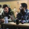 "Never Get Out of the Boat" -- Jason leads the SEAL Team on a dangerous daytime mission where Sonny is wounded and must now rely on Clay and his brothers to save his life. Also, Jason sees more of Amy, and Clay struggles with his long-distance relationship with Stella, on SEAL TEAM, Wednesday, March 21 (9:01-10:00 PM, ET/PT) on the CBS Television Network. Pictured left to right: David Boreanaz as Jason hayes, and Neil Brown Jr. as Ray Perry. Photo: Cliff Lipson/CBS ÃÂ©2018 CBS Broadcasting, Inc. All Rights Reserved