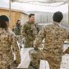 "Takedown" -- The SEAL Team sends Ray undercover in a busy spice market to make a high stakes money swap, and Jason attempts to take down a terrorist known to wear a suicide belt. Also, Ray realizes the devastating consequences of his decisions, on SEAL TEAM, Wednesday, April 25 (9:01-10:00 PM, ET/PT) on the CBS Television Network. Pictured L to R: Tyler Grey as Trent, David Boreanaz as Jason hayes, Neil Brown Jr as Ray Perry and Jessica Pare\' as Mandy Ellis. Photo: Aaron Epstein/CBS ÃÂ©2018 CBS Broadcasting, Inc. All Rights Reserved