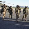 "The Cost of Doing Business" -- After Jason lies about the severity of his concussion to get cleared for combat, he and the SEAL Team plan a final mission to avenge Echo Team\'s deaths once and for all before they return home from deployment, on the first season finale of SEAL TEAM, Wednesday, May 16 (9:01-10:00 PM, ET/PT) on the CBS Television Network. Pictured L to R: David Boreanaz as Jason hayes, AJ Buckley as Sonny Quinn, Tyler Grey as Trent,  Max Thieriot as Clay Spenser and Neil Brown Jr. as Ray Perry.  Photo: Erik Voake/CBS ÃÂ©2018 CBS Broadcasting, Inc. All Rights Reserved