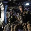 "The Cost of Doing Business" -- After Jason lies about the severity of his concussion to get cleared for combat, he and the SEAL Team plan a final mission to avenge Echo Team\'s deaths once and for all before they return home from deployment, on the first season finale of SEAL TEAM, Wednesday, May 16 (9:01-10:00 PM, ET/PT) on the CBS Television Network. Pictured L to R: Neil Brown Jr. as Ray Perry and Max Thieriot as Clay Spenser. Photo: Erik Voake/CBS ÃÂ©2018 CBS Broadcasting, Inc. All Rights Reserved