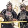 "Fracture" -- Jason and Bravo Team head to the Gulf of Guinea to rescue American hostages after an oil platform is overtaken by armed militants, on the second season premiere of SEAL TEAM, Wednesday, Oct. 3 (9:00-10:00 PM, ET/PT) on the CBS Television Network. Pictured L to R: David Boreanaz as Jason Hayes and AJ Buckley as Sonny Quinn. Photo: Cliff Lipson/CBS ÃÂ©2018 CBS Broadcasting, Inc. All Rights Reserved
