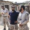 "Fracture" -- Jason and Bravo Team head to the Gulf of Guinea to rescue American hostages after an oil platform is overtaken by armed militants, on the second season premiere of SEAL TEAM, Wednesday, Oct. 3 (9:00-10:00 PM, ET/PT) on the CBS Television Network. Pictured L to R: Neil Brown Jr. as Ray Perry and Michael Irby as Adam. Photo: Monty Brinton/CBS ÃÂ©2018 CBS Broadcasting, Inc. All Rights Reserved