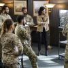 "The Worst of Conditions" -- After tragedy strikes, Jason is faced with a huge decision regarding his future with Bravo Team, on SEAL TEAM, Wednesday, Oct. 17 (9:00-10:00 PM, ET/PT) on the CBS Television Network. Pictured: Ruffin Prentiss as Summer Kairos, Neil Brown Jr. as Ray Perry, Judd Lormand as Lieutenant Commander Eric Blackburn, Jessica ParÃÂ© as Mandy Ellis. Photo: MontyBrinton/CBS ÃÂ©2018 CBS Broadcasting, Inc. All Rights Reserved