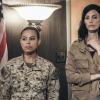 "Say Again Your Last" While tasked with rescuing a group of American students held hostage in Mumbai, Bravo Team suffers life-threatening injuries, on SEAL TEAM, Wednesday, Oct. 31 (9:00-10:00 PM, ET/PT) on the CBS Television Network. Pictured L to R: Toni Trucks as Lisa Davis and Jessica Pare\' as Mandy Ellis. Photo: Erik Voake/CBS ÃÂÃÂ©2018 CBS Broadcasting, Inc. All Rights Reserved