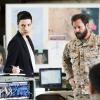 "Backwards in High Heels" -- Bravo Team partners with the British Special Air Service to rescue passengers on a hijacked plane who are taken hostage by terrorists, on SEAL TEAM, Wednesday, Jan. 2 (9:01-10:00 PM, ET/PT) on the CBS Television Network. Pictured: L to R: Jessica ParÃÂ© as Mendy Ellis and Judd Lormand as Lieutenant Commander Eric Blackburn. Photo: Erik Voake/CBS ÃÂ©2018 CBS Broadcasting, Inc. All Rights Reserved