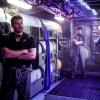 "Time to Shine" -- Bravo Team desperately works to save Sonny from a life-threatening situation, after he becomes trapped in a submarine torpedo tube during a clandestine mission off the coast of North Korea, on SEAL TEAM, Wednesday, Jan. 23 (9:01-10:00 PM, ET/PT) on the CBS Television Network. Pictured L to R: David Boreanaz as Jason Hayes, Neil Brown Jr. as Ray Perry, Judd Lormand as Lieutenant Commander Eric Blackburn and Max Thieriot as Clay Spenser. Photo: Cliff Lipson/CBS ÃÂ©2018 CBS Broadcasting, Inc. All Rights Reserved