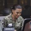 "Time to Shine" -- Bravo Team desperately works to save Sonny from a life-threatening situation, after he becomes trapped in a submarine torpedo tube during a clandestine mission off the coast of North Korea, on SEAL TEAM, Wednesday, Jan. 23 (9:01-10:00 PM, ET/PT) on the CBS Television Network. Pictured: Toni Trucks as Lisa Davis. Photo: Screengrab/CBS ÃÂ©2018 CBS Broadcasting, Inc. All Rights Reserved