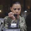 "Time to Shine" -- Bravo Team desperately works to save Sonny from a life-threatening situation, after he becomes trapped in a submarine torpedo tube during a clandestine mission off the coast of North Korea, on SEAL TEAM, Wednesday, Jan. 23 (9:01-10:00 PM, ET/PT) on the CBS Television Network. Pictured: Toni Trucks as Lisa Davis. Photo: Screengrab/CBS ÃÂ©2018 CBS Broadcasting, Inc. All Rights Reserved