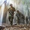 "Dirt, Dirt, Gucci" -- As Bravo Team prepares for what they expect to be a "cushy" deployment with the luxury of staying in a hotel in the Philippines, Jason tries to find a way to pay for Emma\'s college, on SEAL TEAM, Wednesday, April 3 (10:00-11:00 PM, ET/PT) on the CBS Television Network. Pictured L to R: David Boreanaz as Jason Hayes, Neil Brown Jr. as Ray Perry, AJ Buckley as Sonny Quinn, and Tyler Grey as Trent. Photo: Aaron Epstein/CBS ÃÂ©2019 CBS Broadcasting, Inc. All Rights Reserved