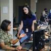 "The Strength of the Wolf" -- Tensions boil over among Bravo members when they disagree while training for a mission, and Jason must select a new candidate to join the team, on SEAL TEAM, Wednesday, Oct. 23 (9:00-10:00 PM, ET/PT) on the CBS Television Network. Pictured L to R: Toni Trucks as Lisa Davis and Jessica Paré as Mandy Ellis. Photo: Cliff Lipson/CBS©2019 CBS Broadcasting, Inc. All Rights Reserved