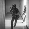 "All Along the Watchtower: Part 2" -- While on a mission abroad to protect U.S. ambassador Nicole Marsden (Khandi Alexander), Bravo Team must fight off enemy attackers trying to infiltrate their compound, on SEAL TEAM, Wednesday, Nov. 6 (9:01-10:00 PM, ET/PT) on the CBS Television Network. Pictured L to R: David Boreanaz as Jason Hayes and Tyler Grey as Trent Sawyer. Photo: Aaron Epstein/CBS 2019 CBS Broadcasting, Inc. All Rights Reserved.