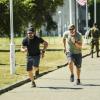"The Ones You Can\'t See" -- As Jason contemplates surgery for an injury, Bravo Team is on a mission abroad to help the secret service prevent a sniper attack on U.S. dignitaries, on SEAL TEAM, Wednesday, Nov. 20 (9:01-10:00 PM, ET/PT) on the CBS Television Network. Pictured L to R: AJ Buckley as Sonny Quinn and David Boreanaz as Jason Hayes. Photo: Aleksandar Letic/CBS 2019 CBS Broadcasting, Inc. All Rights Reserved.