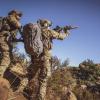 "Danger Crossing" -- While Jason is sidelined with an injury, Ray takes over as Bravo 1 and leads the team on a mission to rescue a marine pilot who was shot down in enemy territory, on SEAL TEAM, Wednesday, Nov. 27 (9:01-10:00 PM, ET/PT) on the CBS Television Network. Pictured L to R: Neil Brown Jr. as Ray Perry and Tyler Grey as Trent Sawyer. Photo: Erik Voake/CBS 2019 CBS Broadcasting, Inc. All Rights Reserved.