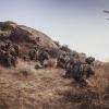 "Danger Crossing" -- While Jason is sidelined with an injury, Ray takes over as Bravo 1 and leads the team on a mission to rescue a marine pilot who was shot down in enemy territory, on SEAL TEAM, Wednesday, Nov. 27 (9:01-10:00 PM, ET/PT) on the CBS Television Network. Pictured L to R: Scott Foxx as Full Metal, Max Thieriot as Clay Spenser, Neil Brown Jr. as Ray Perry, AJ Buckley as Sonny Quinn.  Photo: Erik Voake/CBS 2019 CBS Broadcasting, Inc. All Rights Reserved.