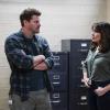 "Unbecoming an Officer" -- Jason leads Bravo Team on his first mission back following surgery, and Ensign Davis faces disciplinary action, on SEAL TEAM, Wednesday, Dec. 11 (9:01-10:00 PM, ET/PT) on the CBS Television Network. The episode was directed by series star and veteran Tyler Grey.  Pictured L to R: David Boreanaz as Jason Hayes and Emily Swallow as Natalie Pierce. Photo: Cliff Lipson/CBS ©2019 CBS Broadcasting, Inc. All Rights Reserved