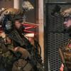 "Unbecoming an Officer" -- Jason leads Bravo Team on his first mission back following surgery, and Ensign Davis faces disciplinary action, on SEAL TEAM, Wednesday, Dec. 11 (9:01-10:00 PM, ET/PT) on the CBS Television Network. The episode was directed by series star and veteran Tyler Grey.  Pictured L to R: AJ Buckley as Sonny Quinn and Max Thieriot as Clay Spenser. Photo: Jordin Althaus/CBS ©2019 CBS Broadcasting, Inc. All Rights Reserved