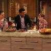 SAINT GEORGE I Wish - Episode 2 (Airs Thursday, March 13, 9:00 PM e/p) Pictured: (L-R) Olga Merediz as Alma, George Lopez as George, Kaden Gibson as Harper, Evan Roe as Archie -- CR. Byron Cohen/FX