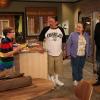 SAINT GEORGE "Having My Baby?" - Episode 4 (Airs Thursday, March 27, 9:00 PM e/p) Pictured: (L-R) Kaden Gibson as Harper, Danny Trejo as Tio, Olga Merediz as Alma, George Lopez as George -- CR. Byron Cohen/FX