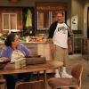 SAINT GEORGE "Having My Baby?" - Episode 4 (Airs Thursday, March 27, 9:00 PM e/p) Pictured: (L-R) Olga Merediz as Alma, Danny Trejo as Tio, George Lopez as George -- CR. Byron Cohen/FX