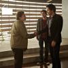 "Another Trip Around the Sun" -- Darius and Liam need to invent a theoretically impossible piece of technology to divert the asteroid, and Grace risks everything to help Darius. Also, Liam heads home to Boston to track down critical research, but finds something shocking instead, on SALVATION, Wednesday, July 19 (9:00-10:00, ET/PT) on the CBS Television Network.  Pictured: Dennis Boutsikaris, Charlie Rowe, Santiago Cabrera. Photo: Sven Frenzel/CBS ÃÂ©2017 CBS Broadcasting Inc. All Rights Reserved
