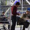 "Truth or Darius" -- It\'s a race against time as Darius must accelerate his plan to stop the asteroid before the Pentagon shuts him down.  Also, Grace has to make difficult decisions that could have life or death consequences for millions of people, and Liam and Jillian reunite under surprising circumstances, on SALVATION, Wednesday, July 26 (9:00-10:00, ET/PT) on the CBS Television Network.  Pictured:Charlie Rowe, Santiago Cabrera,  Dennis Boutsikaris.   Photo: Ben Mark Holzberg/CBS ÃÂ©2017 CBS Broadcasting Inc. All Rights Reserved
