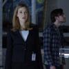 "The Human Strain" -- In order to prove to Harris and Grace that he\'s not a traitor, Darius must reveal one of his most closely guarded secrets. Also, Liam helps Jillian adjust to her new job at Tanz, on SALVATION, Wednesday, August 2 (9:00-10:00 PM, ET/PT) on the CBS Television Network. Pictured: Jennifer Finnigan, Charlie Rowe. Photo: Ben Mark Holzberg/CBS ÃÂ©2017 CBS Broadcasting Inc. All Rights Reserved