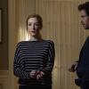"Chip Off the Ol\' Block" - Darius recruits Grace, Harris and Liam for a dangerous mission, and Jillian confronts Liam about his secret, on SALVATION, Wednesday, August 9 (9:00-10:00, ET/PT). Pictured:  Jennifer Finnigan, Santiago Cabrera.   Photo: Ben Mark Holzberg/CBS ÃÂ©2017 CBS Broadcasting Inc. All Rights Reserved
