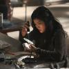 "A Cyclone" -- After Team Scorpion fails a military training mission, they are determined to prove their worth to Cabe and Homeland Security when a bomber threatens to take out the internet infrastructure of the entire Southwest, on SCORPION,  Monday, Oct. 6 (9:00-9:59 PM, ET/PT), on the CBS Television Network. Pictured: Jadyn Wong as Happy Quinn. Photo: Michael Yarish/CBS ÃÂ©2014 CBS Broadcasting, Inc. All Rights Reserved