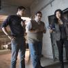 "Risky Business" -- Team Scorpion enlists the help of a musician who created a controversial algorithm that generates hit songs to help find the murderer of a music blogger.  Meanwhile, Drew asks Walter to help him connect with his son, on SCORPION, Monday, Nov. 10 (9:00-9:59 PM, ET/PT), on the CBS Television Network.  Scott Mescudi, a.k.a. Kid Cudi, guest stars as the gifted musician and Cliff "Method Man" Smith guest stars as a top music executive.  Pictured; Elyes Gabel as Walter O\'Brien, Ari Stidham as Sylvester Dodd, Jadyn Wong as Happy Quinn. Photo: Neil Jacobs/CBS  ÃÂ©2014 CBS Broadcasting, Inc. All Rights Reserved